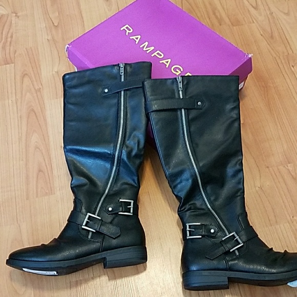 rampage wide calf boots